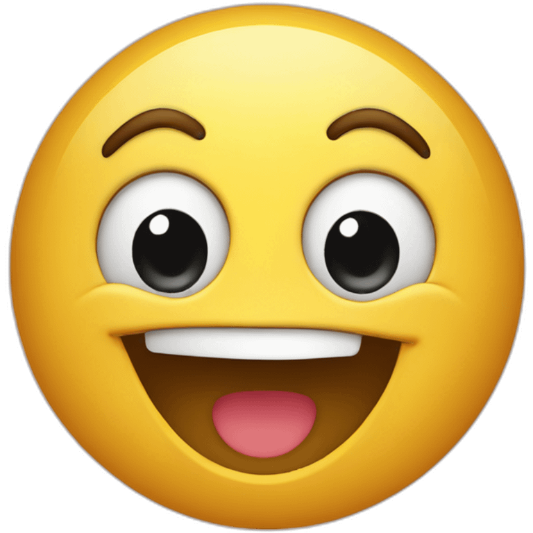 excited-funny-face emoji