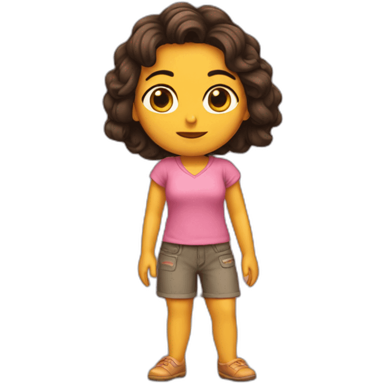 Chica tejedora  emoji