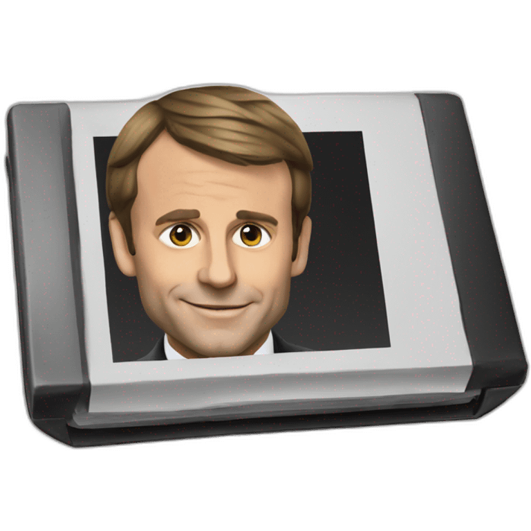 Macron a 4 pates emoji