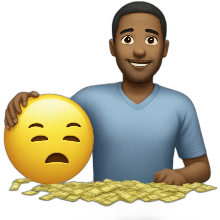 Universal basic income emoji