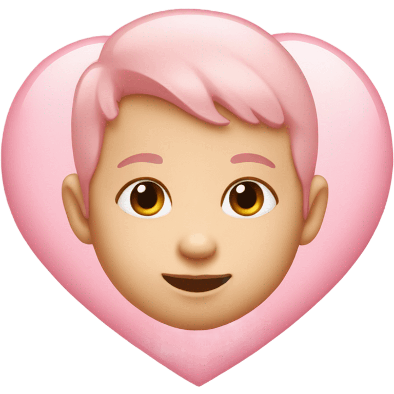 baby pink heart emoji