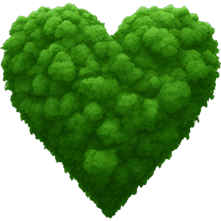 forest green heart  emoji