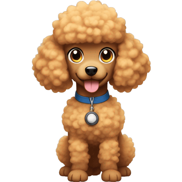 poodle as a pokemon trainer  emoji