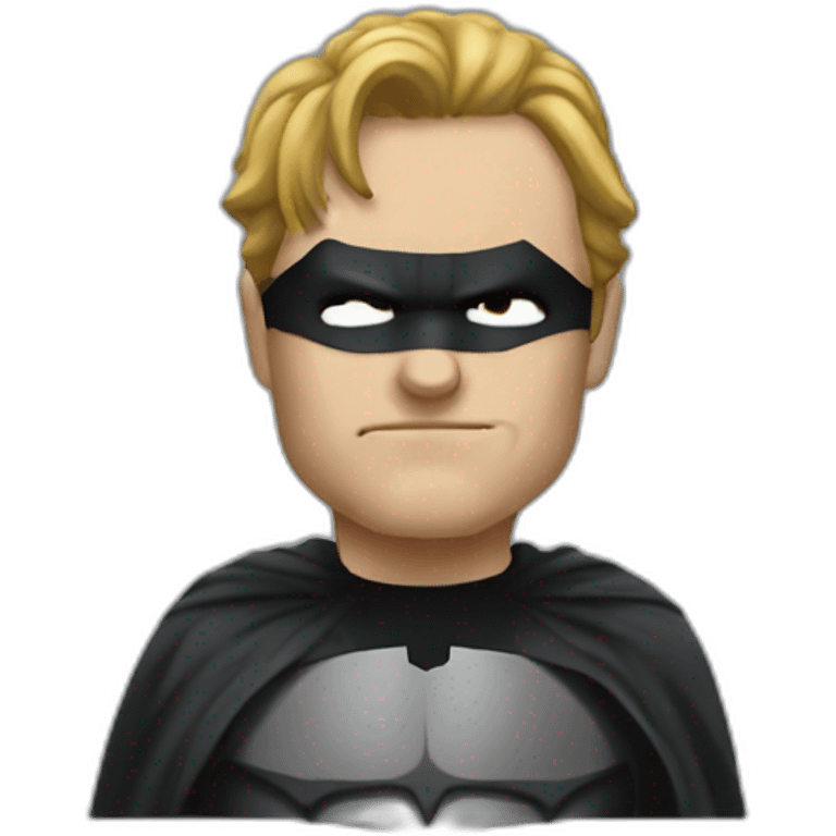 The dark knight emoji