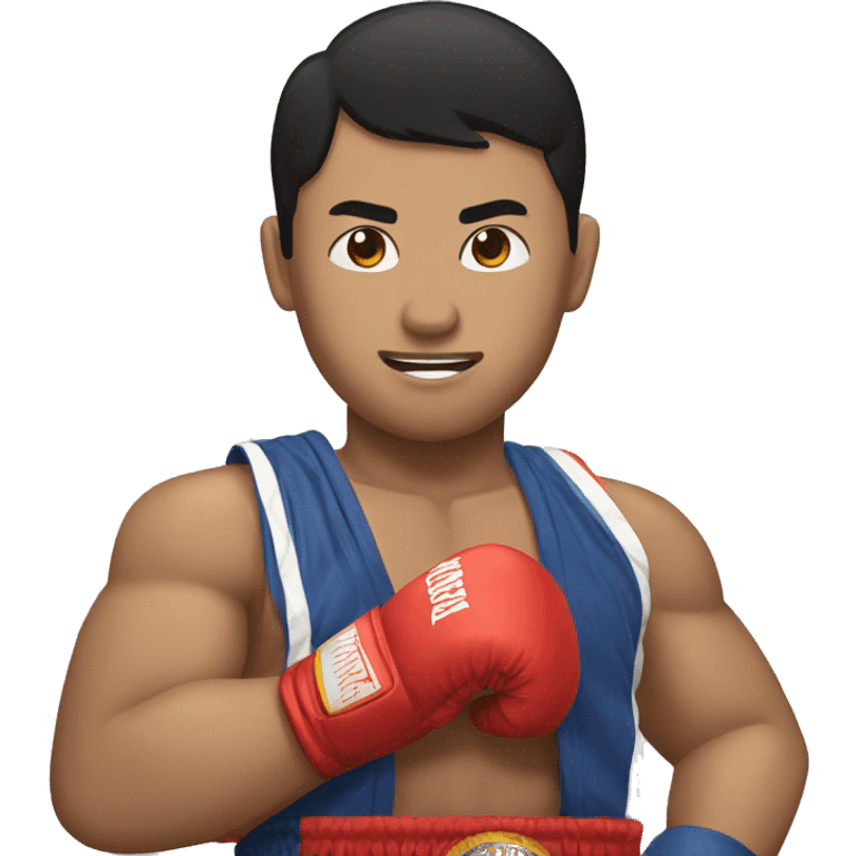 Muay thai fighter emoji