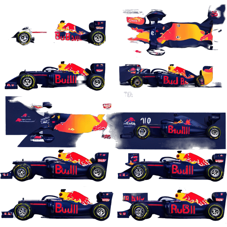 F1 Red Bull Car (RB19) emoji