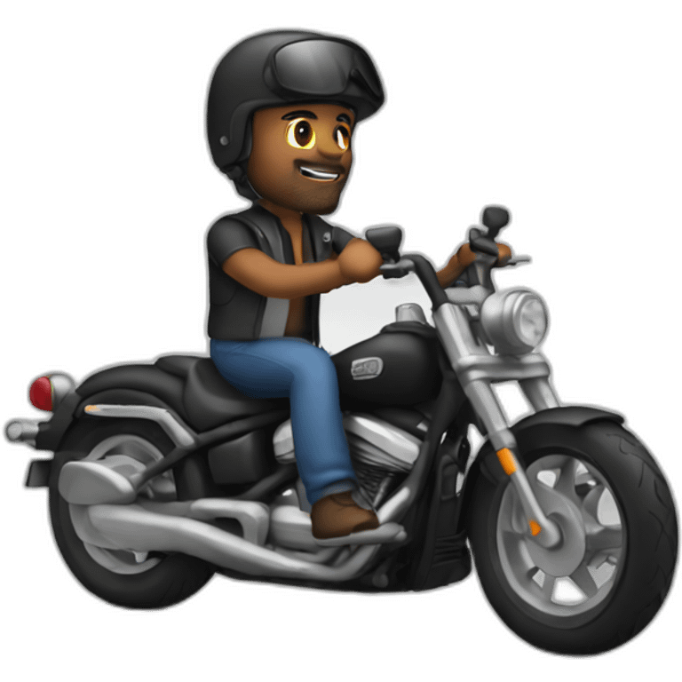 Biker emoji