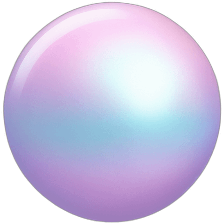 Pastel Pearl orb emoji