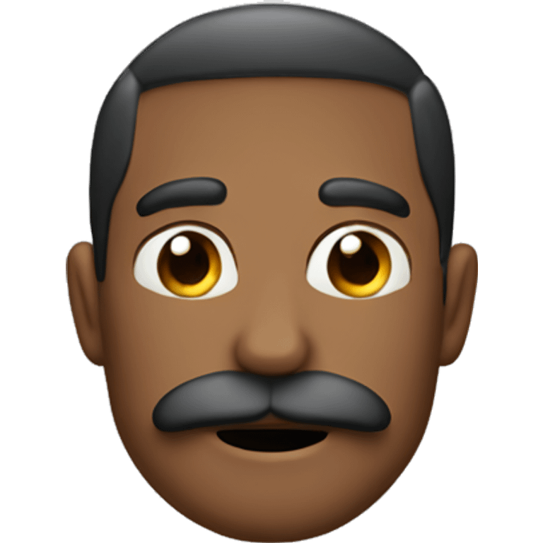 Man handlebar moustache  emoji