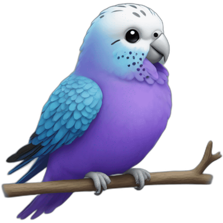 Purple Budgie emoji