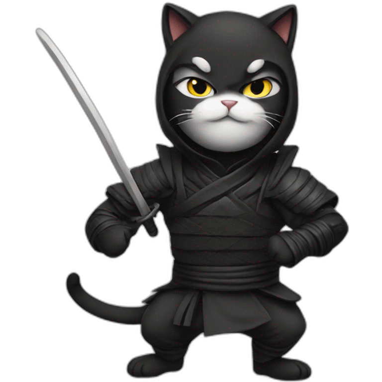 cat ninja emoji