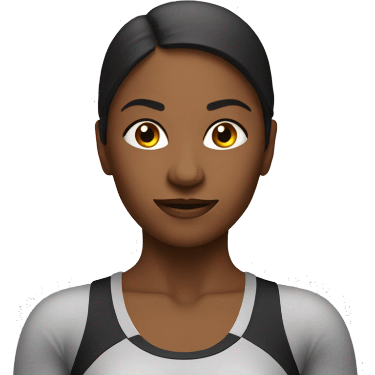 personal trainer woman emoji