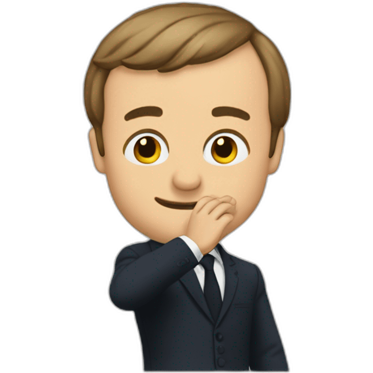 macron qui dab emoji