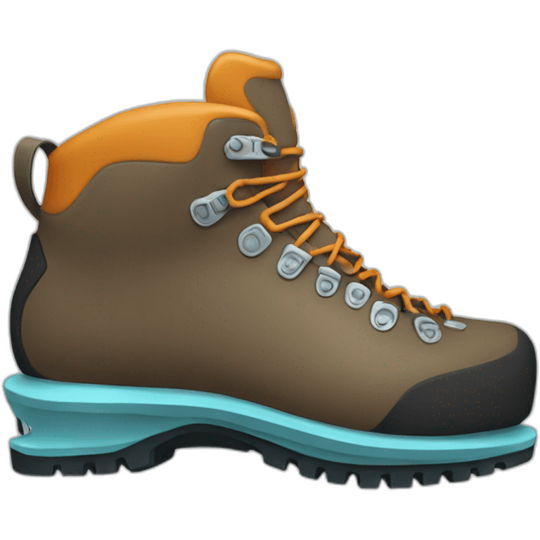 Ice climbing boots emoji