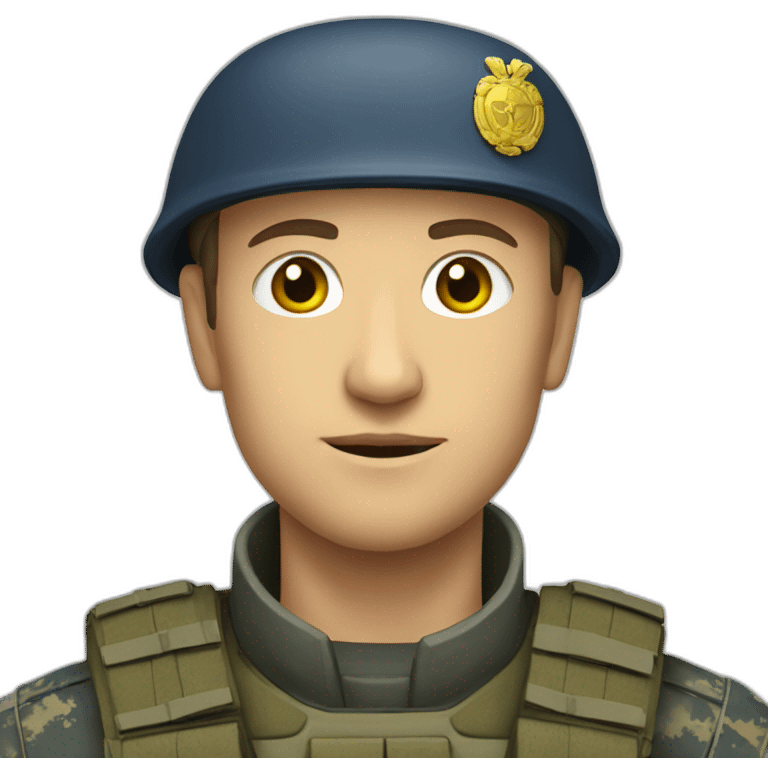 ukrain soldier emoji