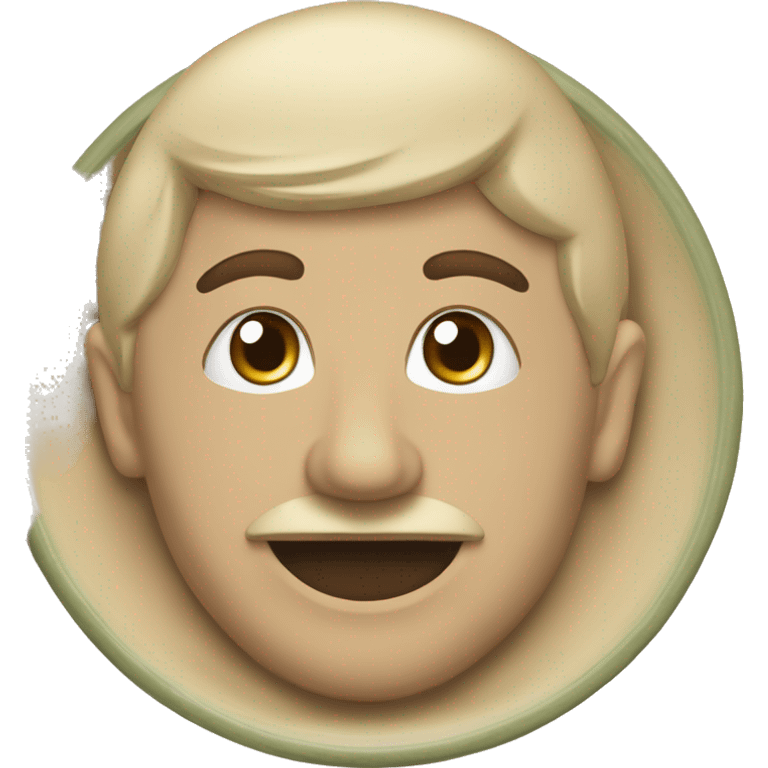 Baba ganoush in a dish emoji