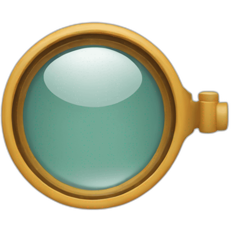 loupe simple emoji