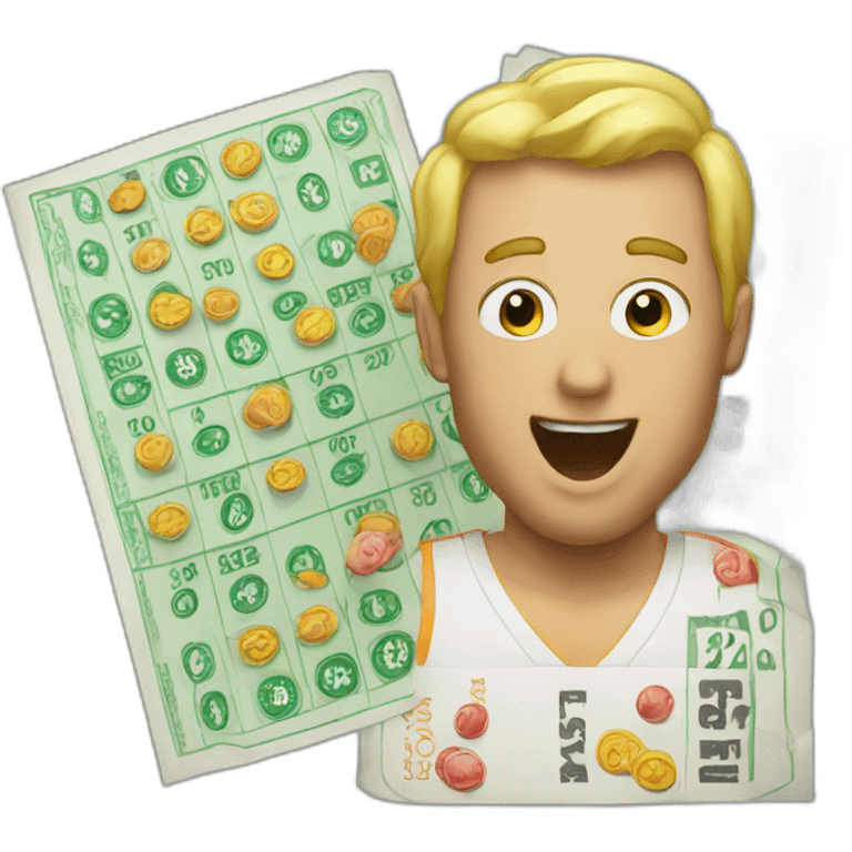 lottery emoji