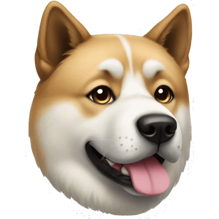 akita dog emoji