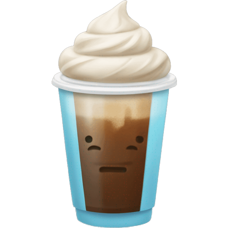 Ice coffie emoji