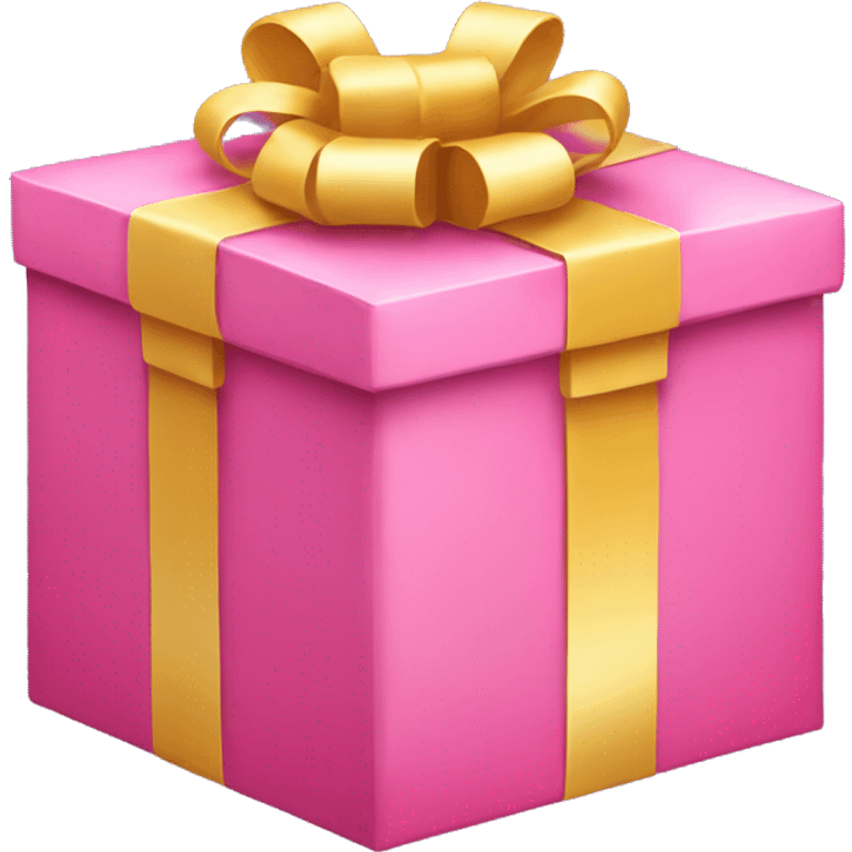 pink gift box emoji