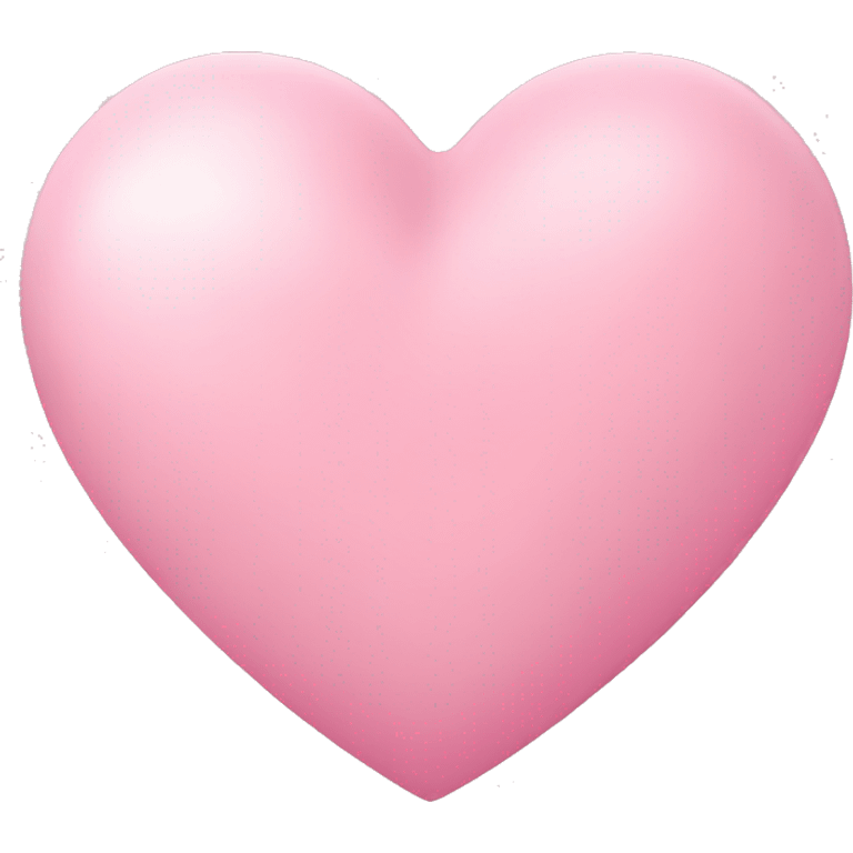 soft pink heart emoji