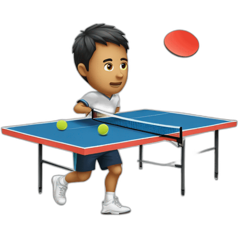 Play ping pong emoji