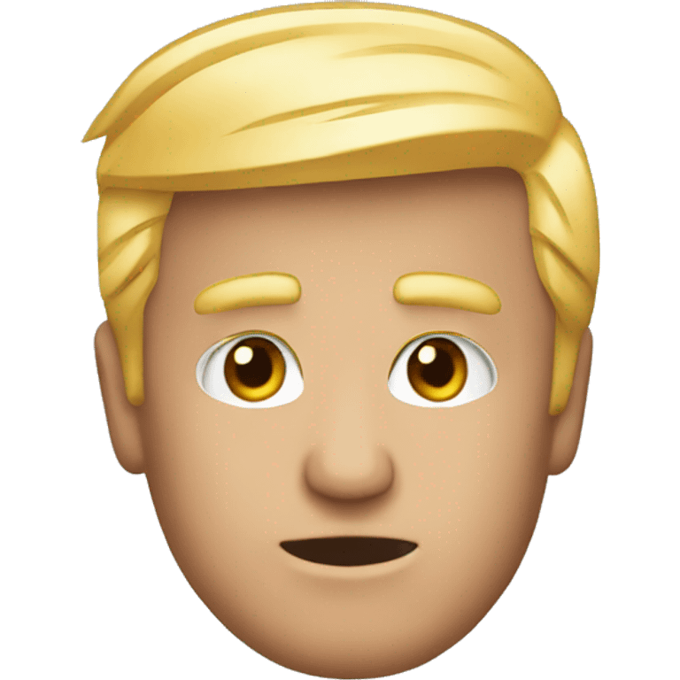 donald trump haircut emoji