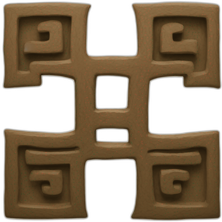 Swastika buddhist emoji