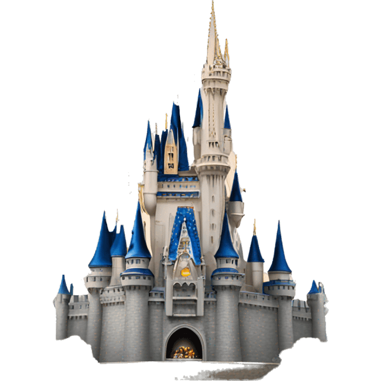 Cinderella castle emoji