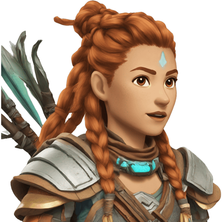 aloy horizon forbidden west jelmet emoji