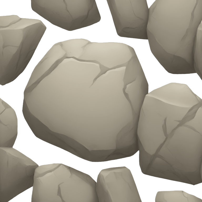 stone emoji