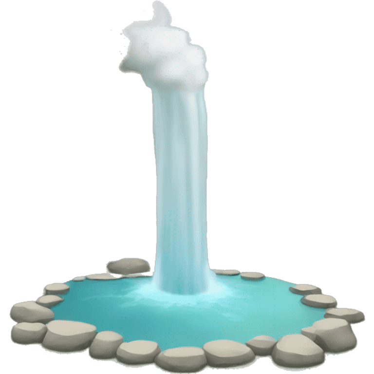 Geyser emoji