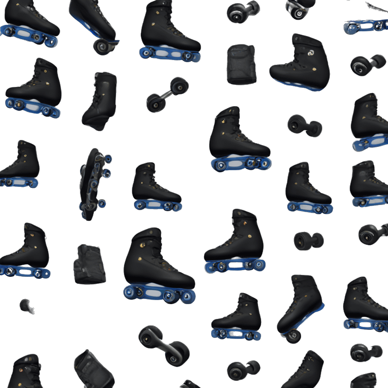 a black rollerblade inline skate, the model called "TWISTER XT" with a more edgy design emoji