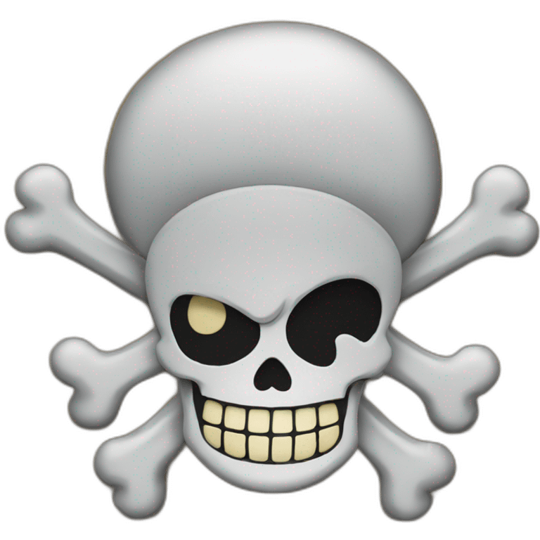 one piece jolly roger emoji