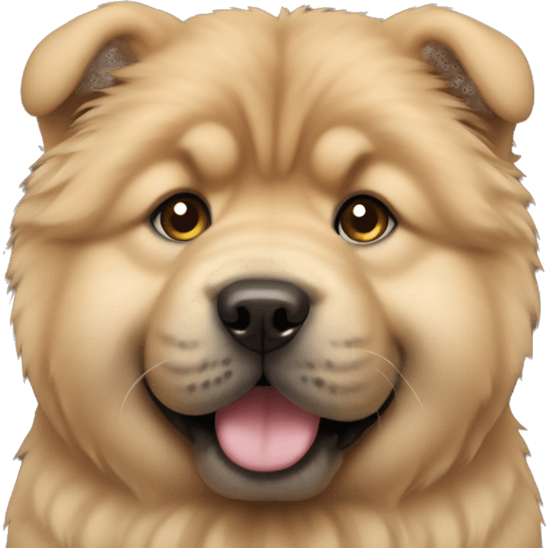 chow chow puppy emoji