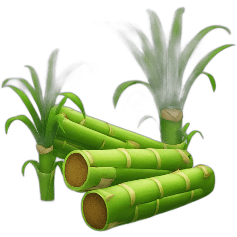 Sugar cane emoji