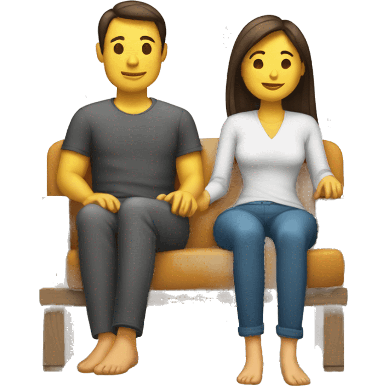 homme couché avec une femme emoji