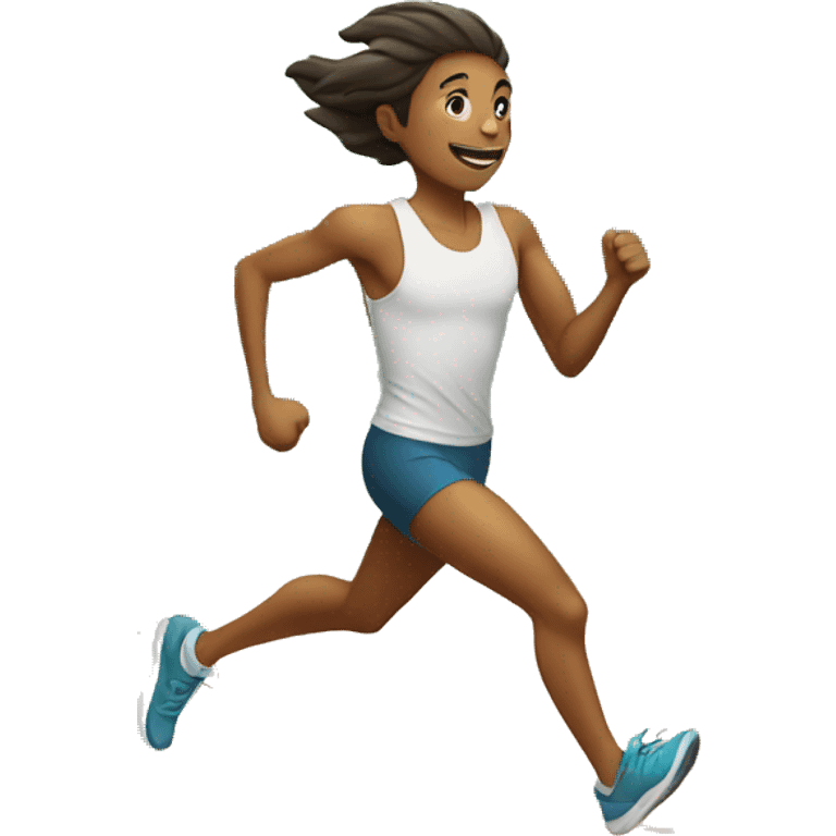 running emoji