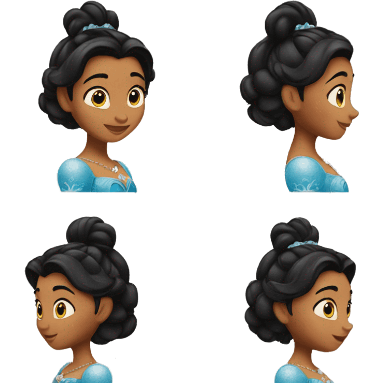 Disney princess wish Asha  emoji