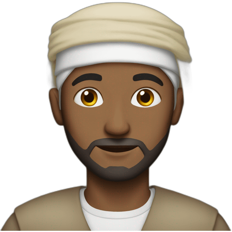 Muslim man emoji