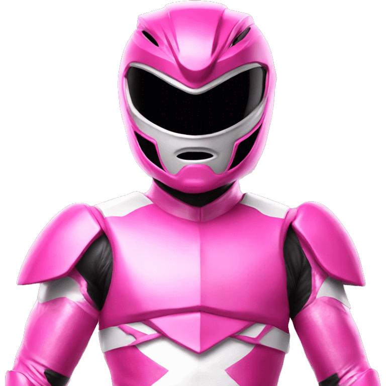 pink power ranger emoji