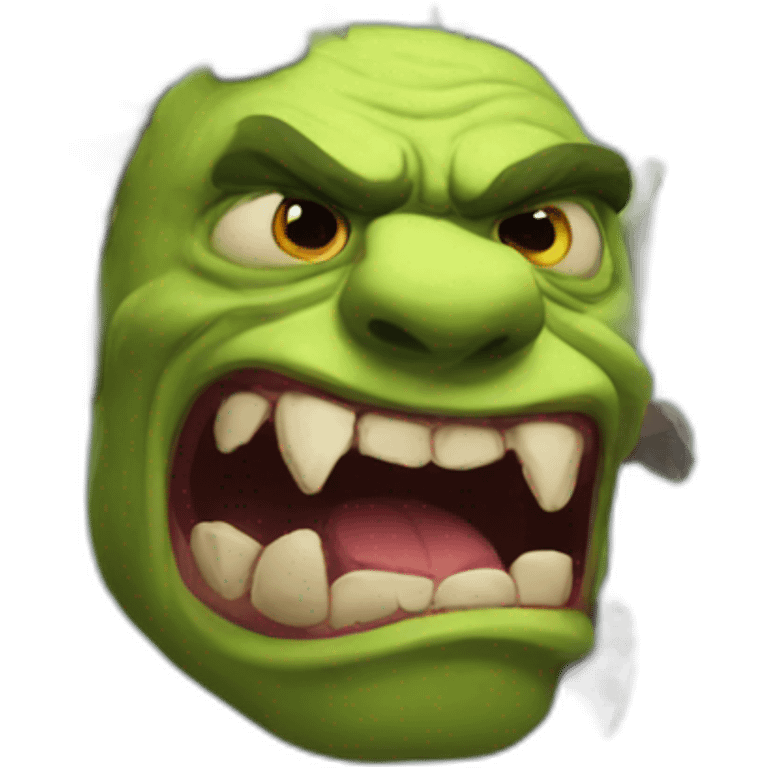 Angry Ork emoji