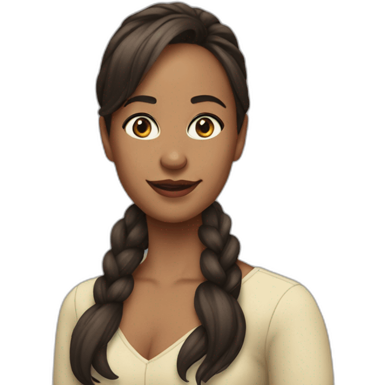 actriz April Pearson emoji