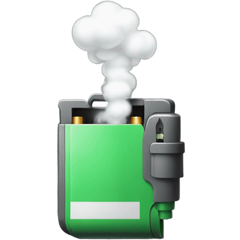 Cartridge with smoke coming out emoji