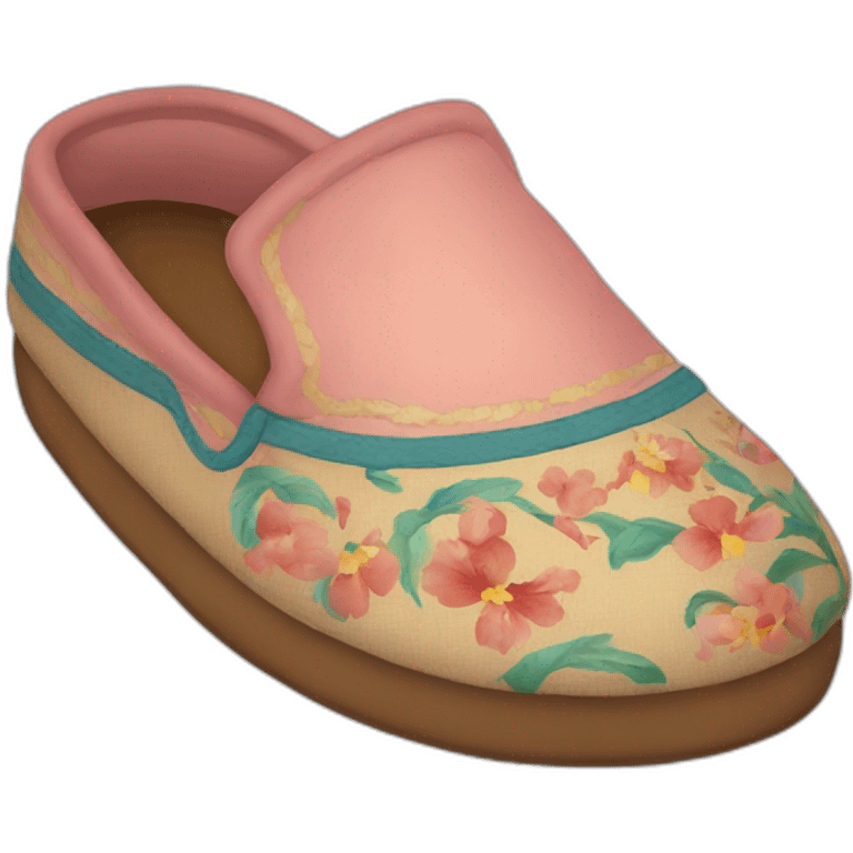 traditional-slipper emoji