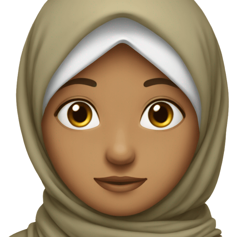 muslim girl in scarf emoji