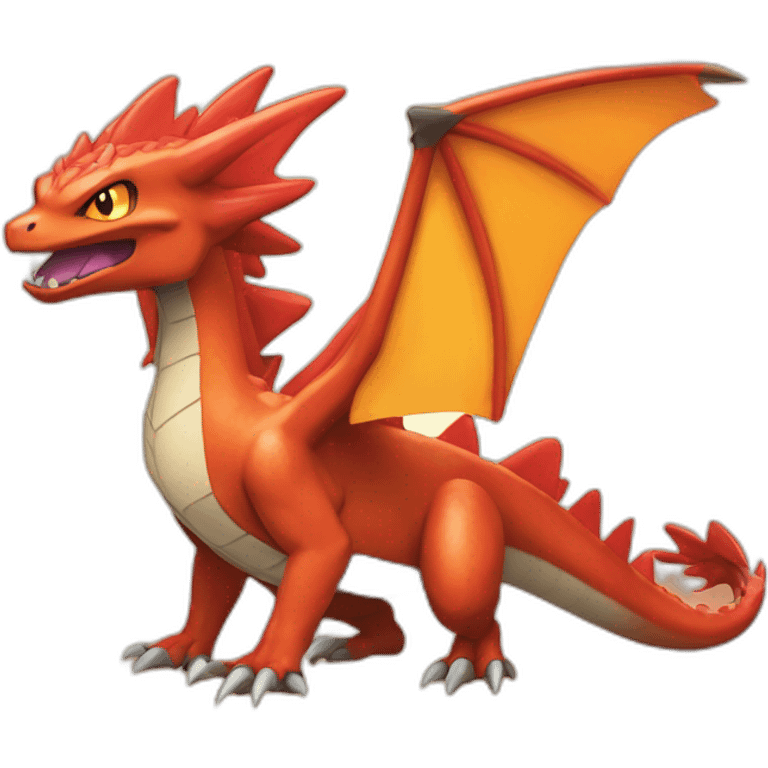 Dracaufeu pokemon emoji