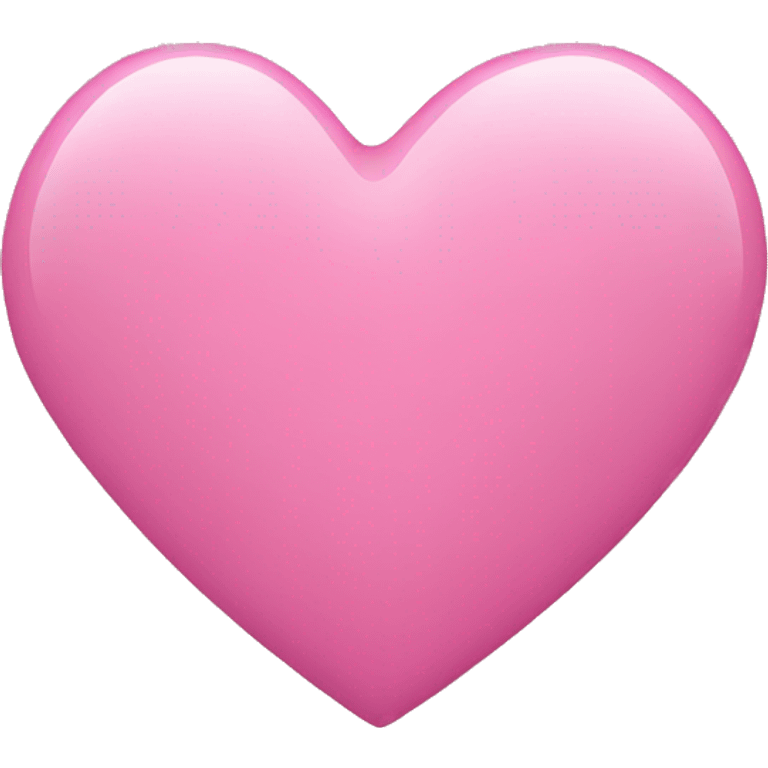 Heart pink emoji