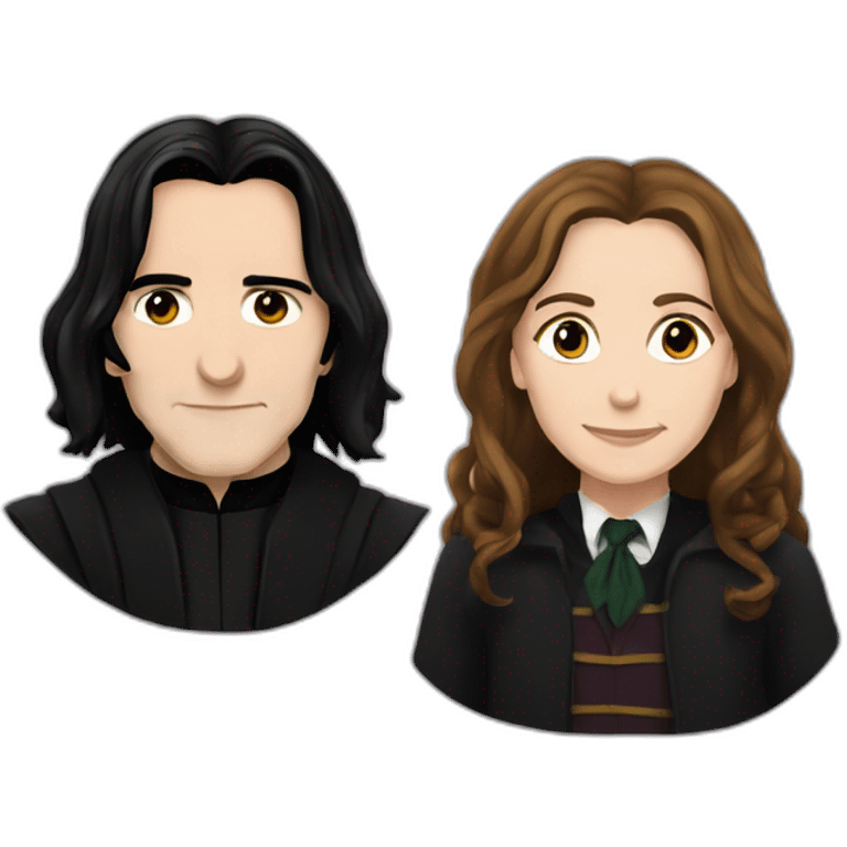 Snape and hermione emoji